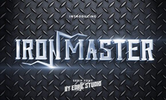 Iron Master Font Fonts Free Download Iron Master Font - Featured Image