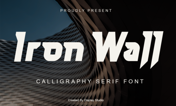 Iron Wall Font Fonts Free Download Iron Wall Font - Featured Image