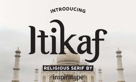 Itikaf Font - Featured Image