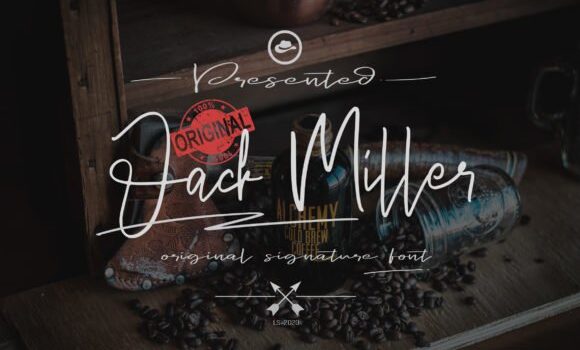 Jack Miller Font - Featured Image