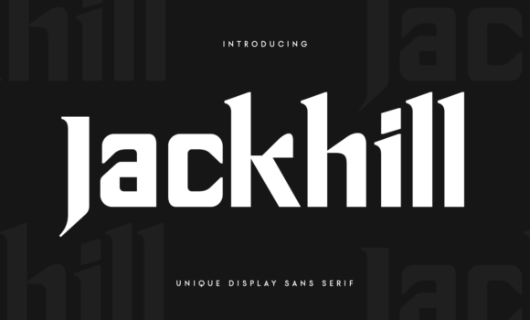 Jackhill Font - Featured Image