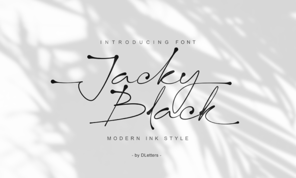 Jacky Black Font - Featured Image