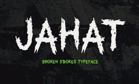 Jahat Font - Featured Image