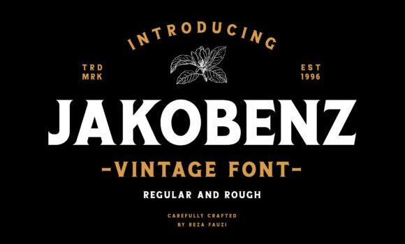 Jakobenz Font Fonts Free Download Jakobenz Font - Featured Image