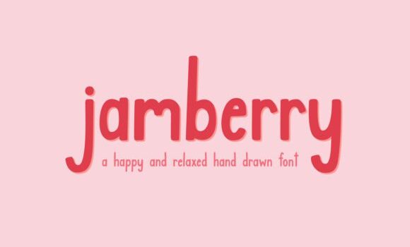 Jamberry Font - Featured Image