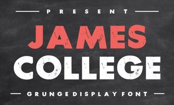James College Font - Featured Image