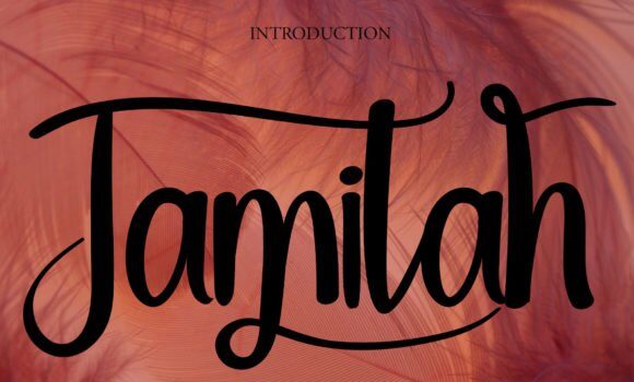 Jamilah Font - Featured Image