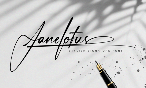 Janelotus Font - Featured Image