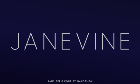 Janevine Font - Featured Image