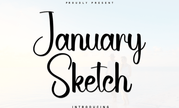 January Sketch Font - Featured Image