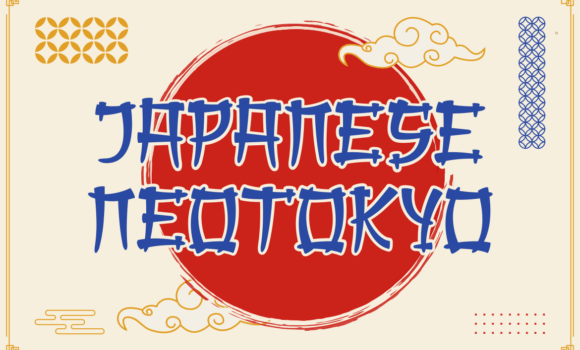 Japanese Neotokyo Font - Featured Image