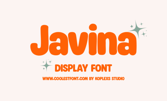 Javina Font Fonts Free Download Javina Font - Featured Image