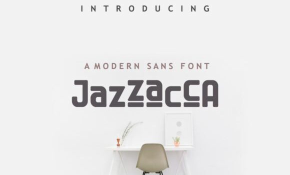 Jazzaca Font - Featured Image