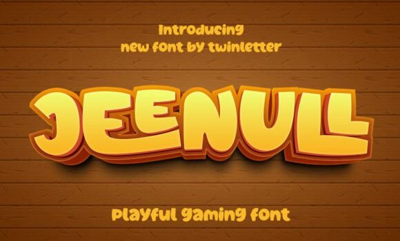 Jeenull Font - Featured Image