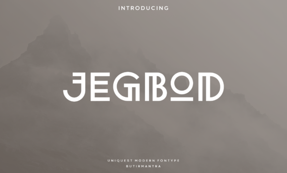 Jegbod Font Fonts Free Download Jegbod Font - Featured Image