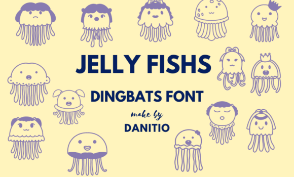 Jelly Fishs Font - Featured Image
