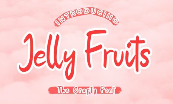 Jelly Fruits Font - Featured Image