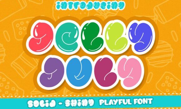 Jelly July Font - Featured Image