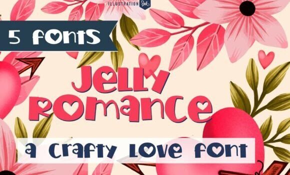 Jelly Romance Font - Featured Image