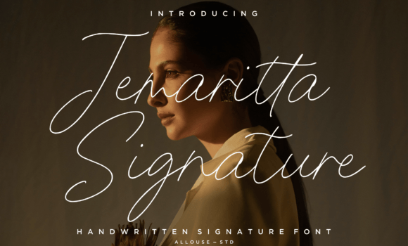 Jemaritta Signature Font Fonts Free Download Jemaritta Signature Font - Featured Image