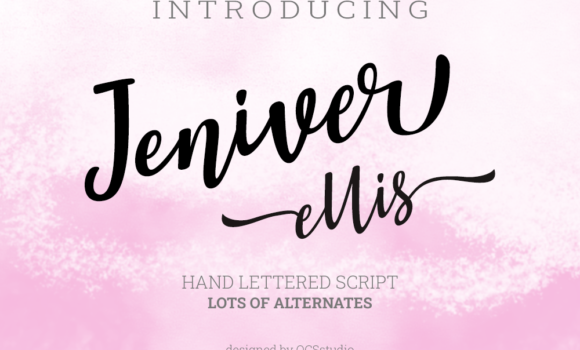 Jeniver Ellis Font - Featured Image