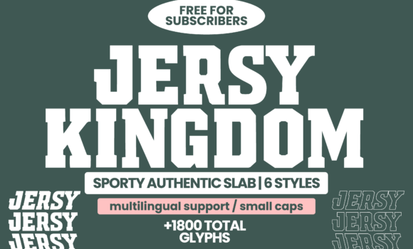 Jersey Kingdom Font - Featured Image
