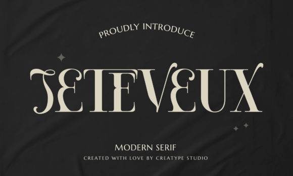 Jeteveux Font - Featured Image