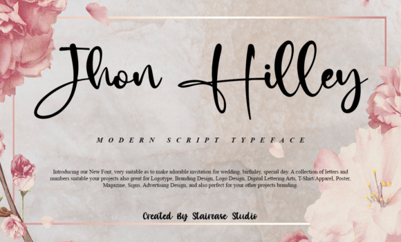 Jhon Hilley Font - Featured Image
