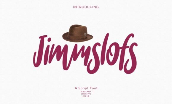 Jimmslofs Script Font - Featured Image