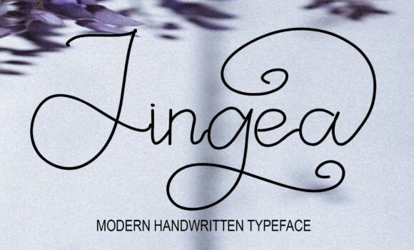 Jingea Font - Featured Image