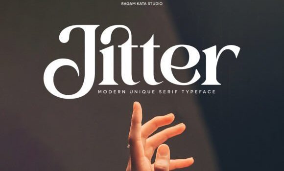 Jitter Font - Featured Image