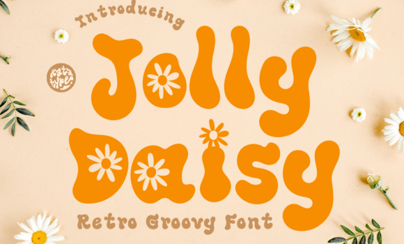 Jolly Daisy Font - Featured Image
