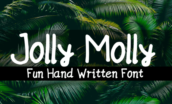 Jolly Molly Font - Featured Image