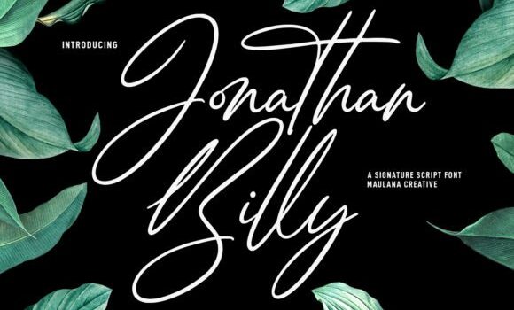 Jonathan Billy Font - Featured Image