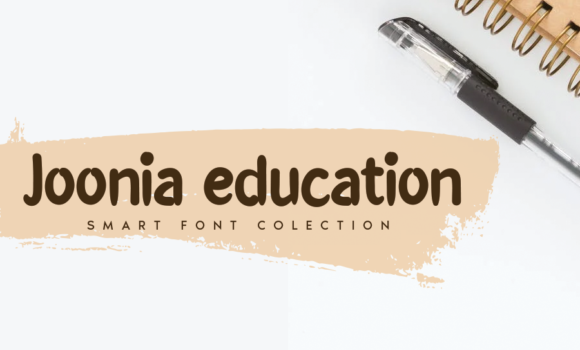 Joonia Education Font Fonts Free Download Joonia Education Font - Featured Image