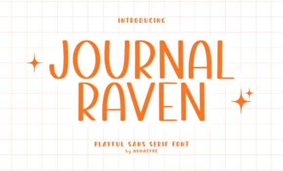 Journal Raven Font - Featured Image