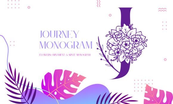 Journey Monogram Font - Featured Image