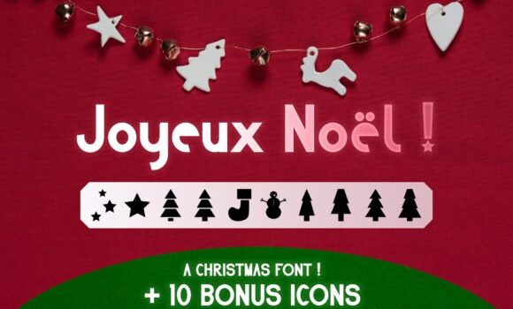 Joyeux Noël Font - Featured Image