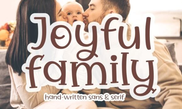 Joyful Family Font - Featured Image