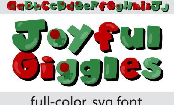 Joyful Giggles Font - Featured Image