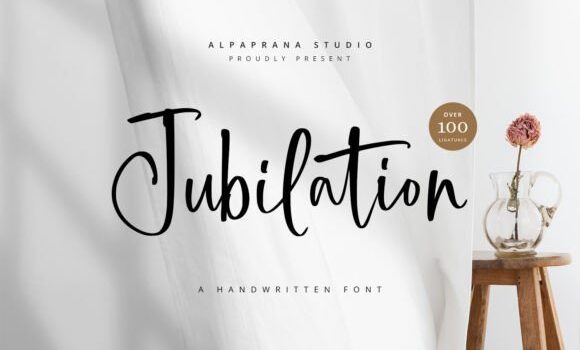 Jubilation Font Fonts Free Download Jubilation Font - Featured Image