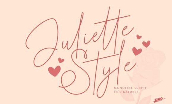 Juliette Style Font Fonts Free Download Juliette Style Font - Featured Image