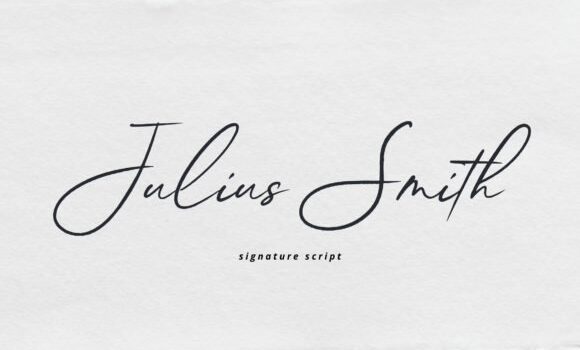Julius Smith Font Fonts Free Download Julius Smith Font - Featured Image