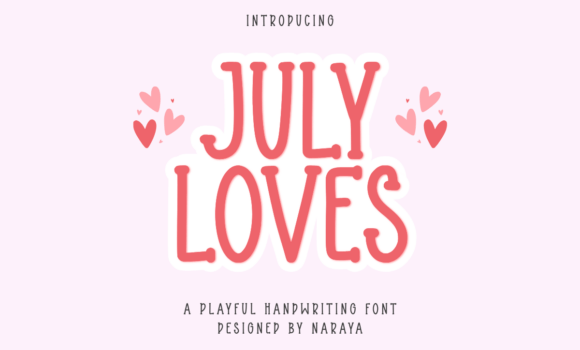 July Loves Font Fonts Free Download July Loves Font - Featured Image
