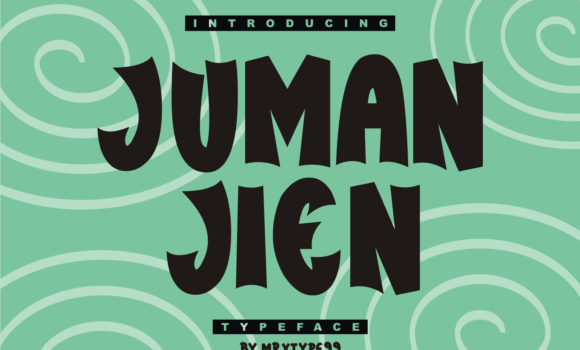 Juman Jien Font - Featured Image