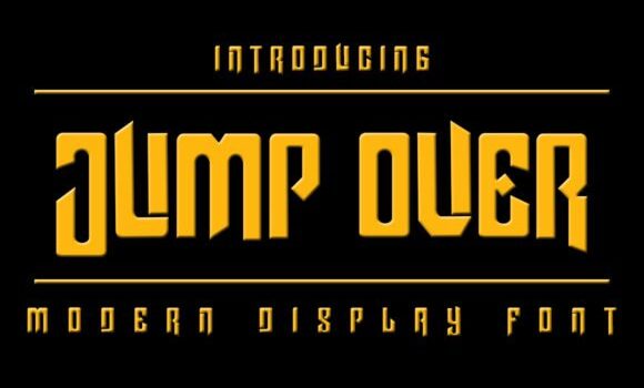 Jump over Font - Featured Image