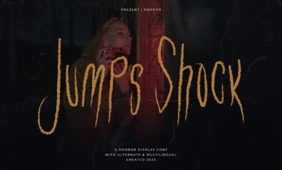 Jumps Shock Font - Featured Image
