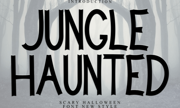 Jungle Haunted Font Fonts Free Download Jungle Haunted Font - Featured Image