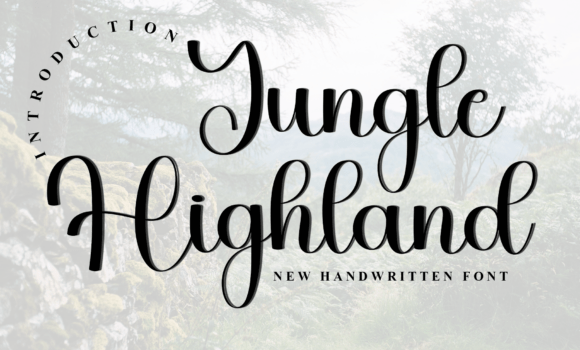Jungle Highland Font - Featured Image
