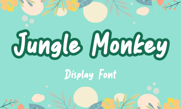 Jungle Monkey Font Fonts Free Download Jungle Monkey Font - Featured Image